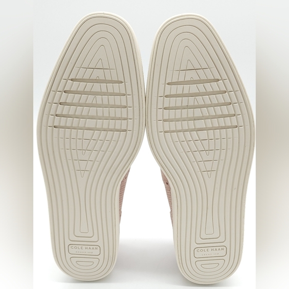 Cole Haan Women's Originalgrand Platform Wing Tip Oxford Rose Gold Shimmer - Picture 9 of 11